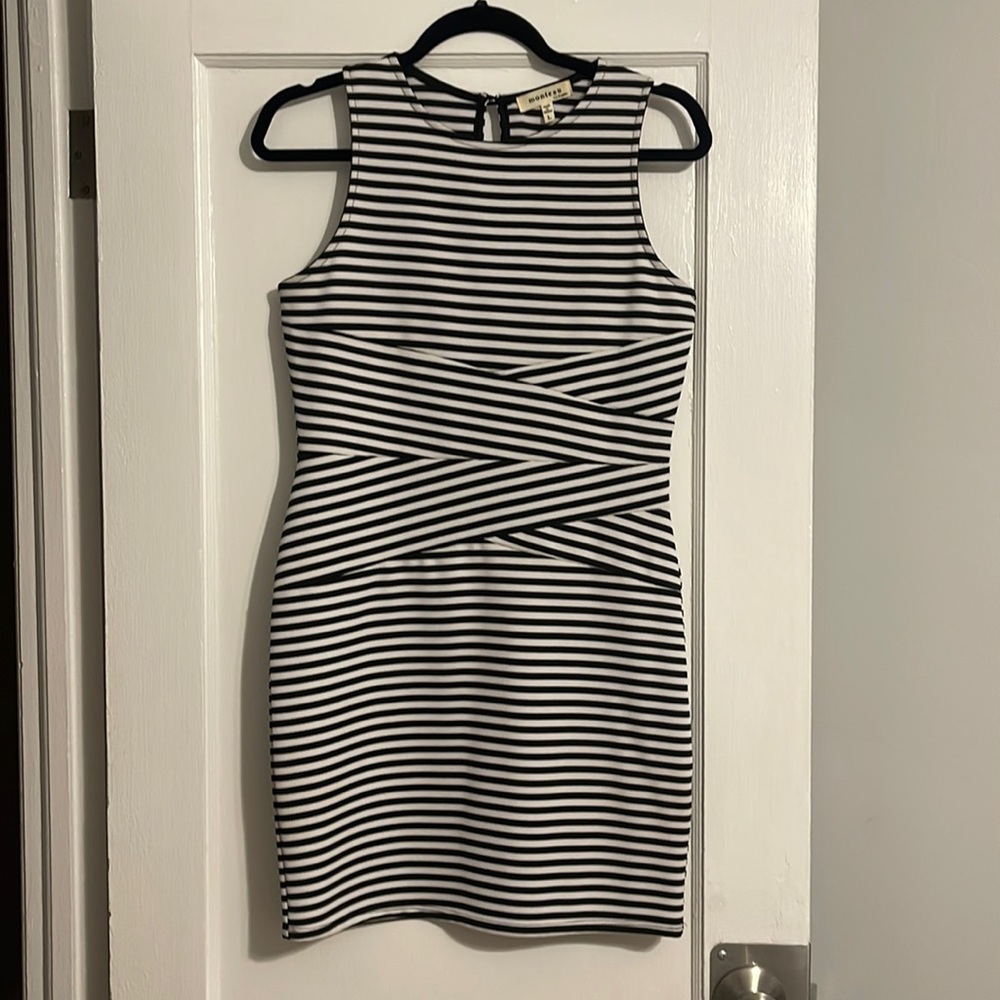Black and White Dress